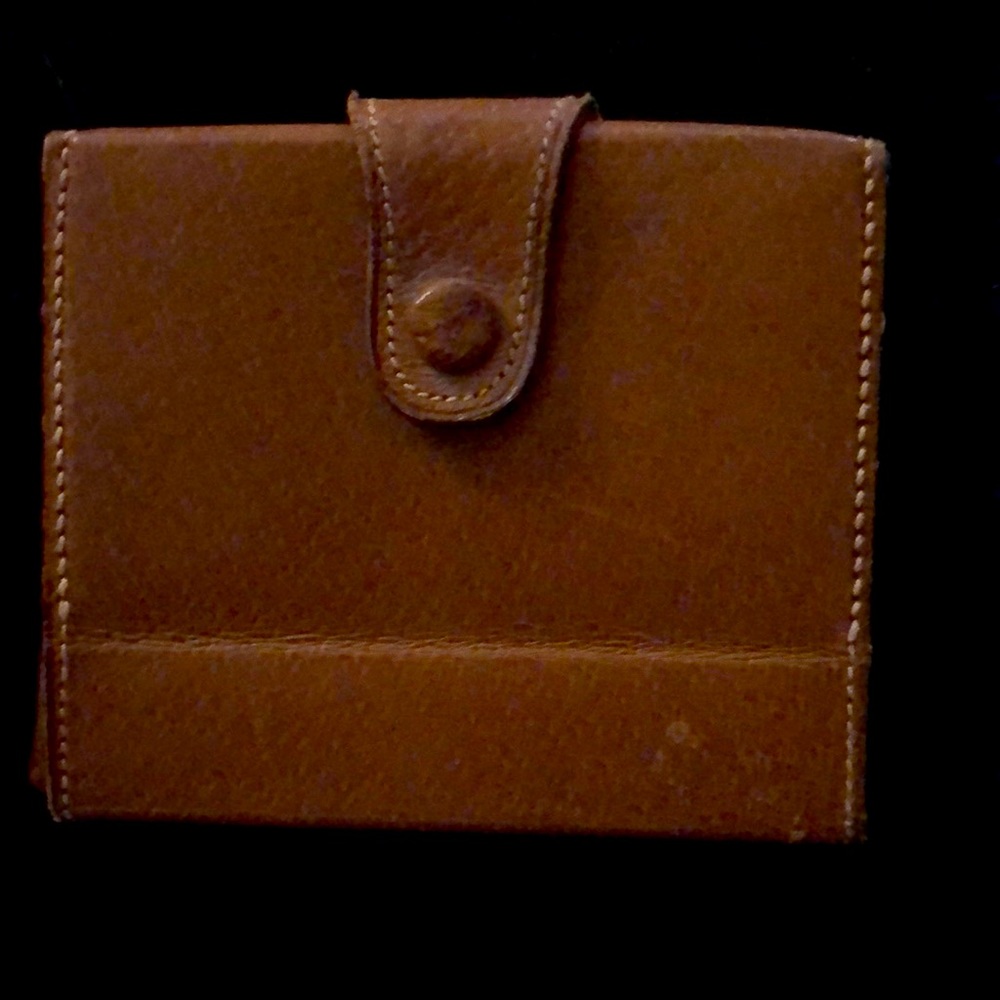 A Davis Leather Business Card Case